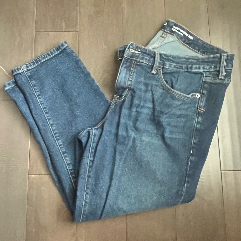 Torrid Women’s Dark Blue Boyfriend Ankle Jeans
